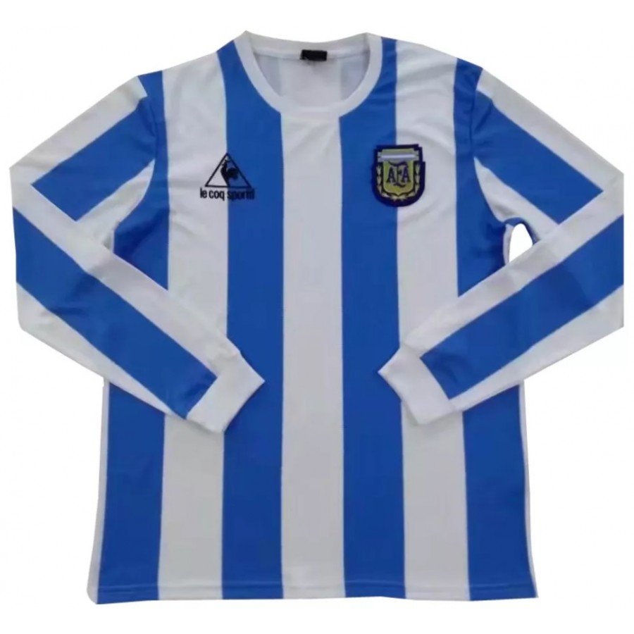 Klubai Store - Camisa retro Le Coq Sportif seleção da Argentina